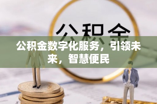 武进公积金数字化服务，引领未来，智慧便民