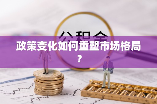 武进政策变化如何重塑市场格局？