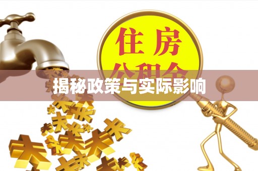 武进揭秘政策与实际影响