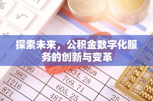 武进探索未来，公积金数字化服务的创新与变革